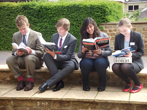 Students at the Business Meets Languages Conference 2012